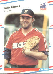 1988 Fleer Baseball Cards      401     Bob James